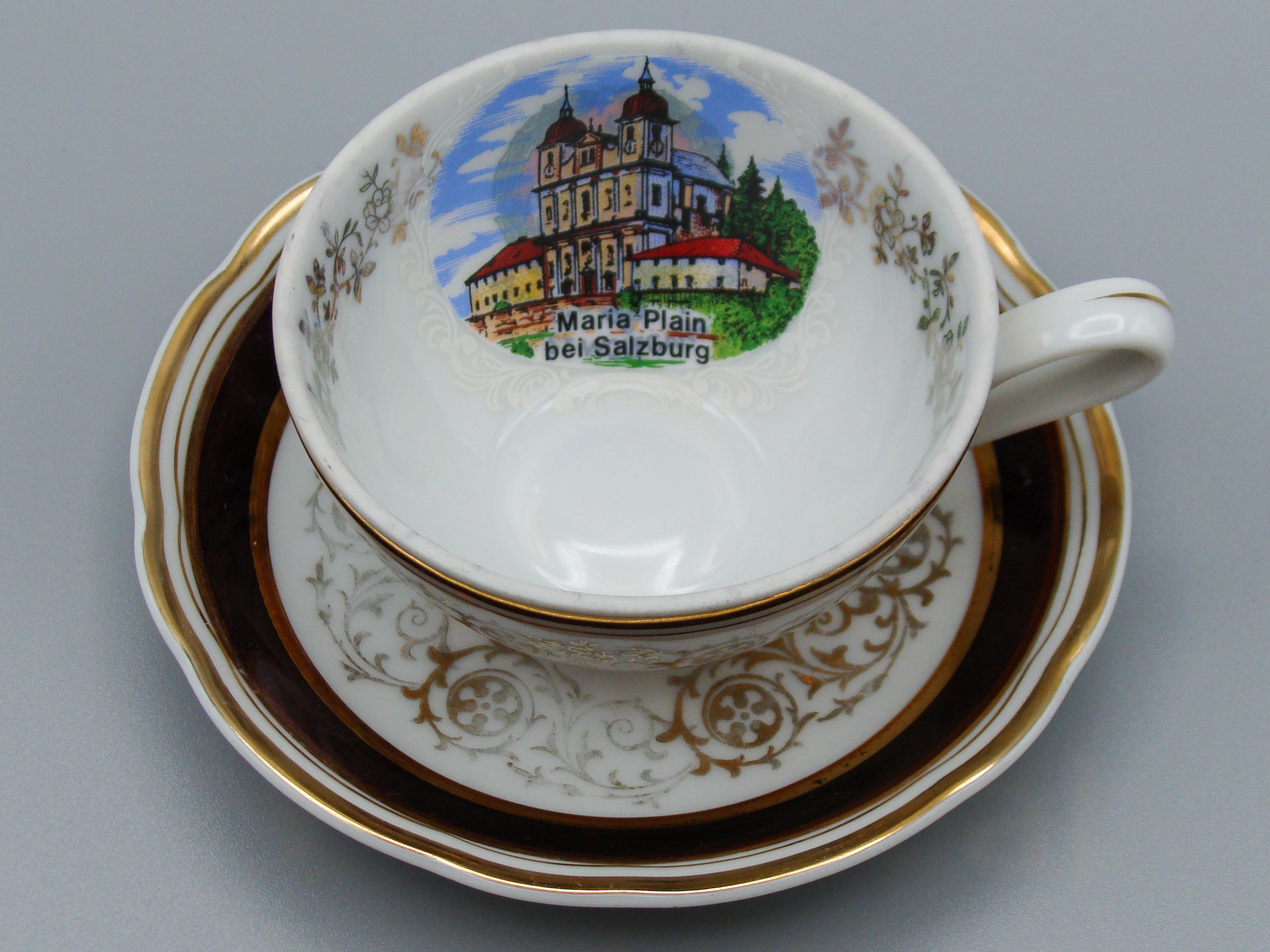 Vintage Antique Czech Republic Porcelain Tea Cup - Saucer and Cup Set - Kingdom of Antique Arts, Hantpainted Porcelain, Collecting Tea cups, Colllecting Coffee cups, Art Deco Porcelain