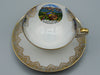 Vintage Antique Germany Heutschenreuther Porcelain Tea Cup - Saucer and Cup Set - Kingdom of Antique Arts, Heutschenreuther Porcelain, German Porcelain, Hantpainted Porcelain, Collecting Tea cups, Colllecting Coffee cups, Art Deco Porcelain