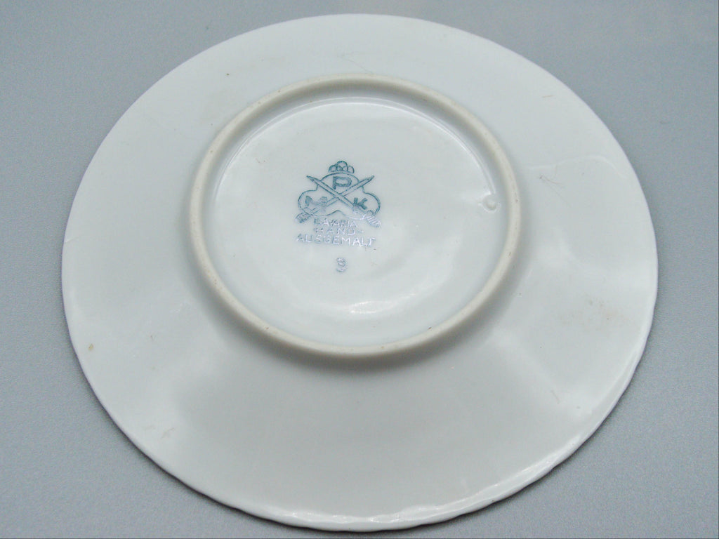 Vintage Antique Germany Bavaria Porcelain Tea Cup - Saucer and Cup Set - Kingdom of Antique Arts, Bavaria Porcelain, German Porcelain, Hantpainted Porcelain, Collecting Tea cups, Colllecting Coffee cups, Art Deco Porcelain
