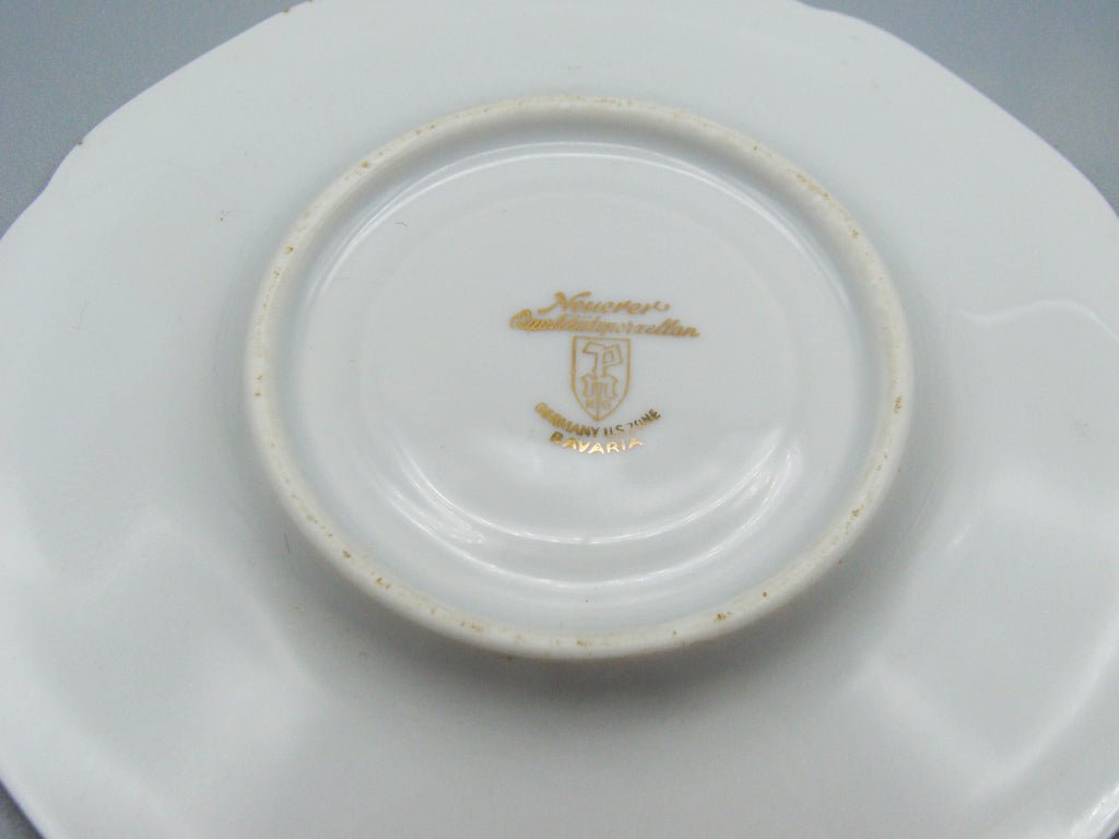 Vintage Antique Germany Bavaria Porcelain Tea Cup - Saucer and Cup Set - Kingdom of Antique Arts, Bavaria Porcelain, German Porcelain, Hantpainted Porcelain, Collecting Tea cups, Colllecting Coffee cups, Art Deco Porcelain
