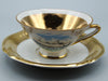 Vintage Antique Germany Bavaria Porcelain Tea Cup - Saucer and Cup Set - Kingdom of Antique Arts, Bavaria Porcelain, German Porcelain, Hantpainted Porcelain, Collecting Tea cups, Colllecting Coffee cups, Art Deco Porcelain