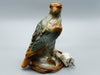 Falcon Porcelain Table Lamp, Bernstein eyes, Bed Lamp, Porcelain Lamp, Eagle Lamp