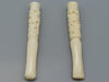 Antique Ivory, Natural Ivory, Mediterranean Ivory, handcarved Ivory, Asien Ivory, Elephant Ivory, Ivory Mouthpiece, Ivory pipe