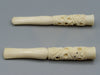 Antique Ivory, Natural Ivory, Mediterranean Ivory, handcarved Ivory, Asien Ivory, Elephant Ivory, Ivory Mouthpiece, Ivory pipe