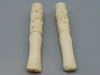 Antique Ivory, Natural Ivory, Mediterranean Ivory, handcarved Ivory, Asien Ivory, Elephant Ivory, Ivory Mouthpiece, Ivory pipe