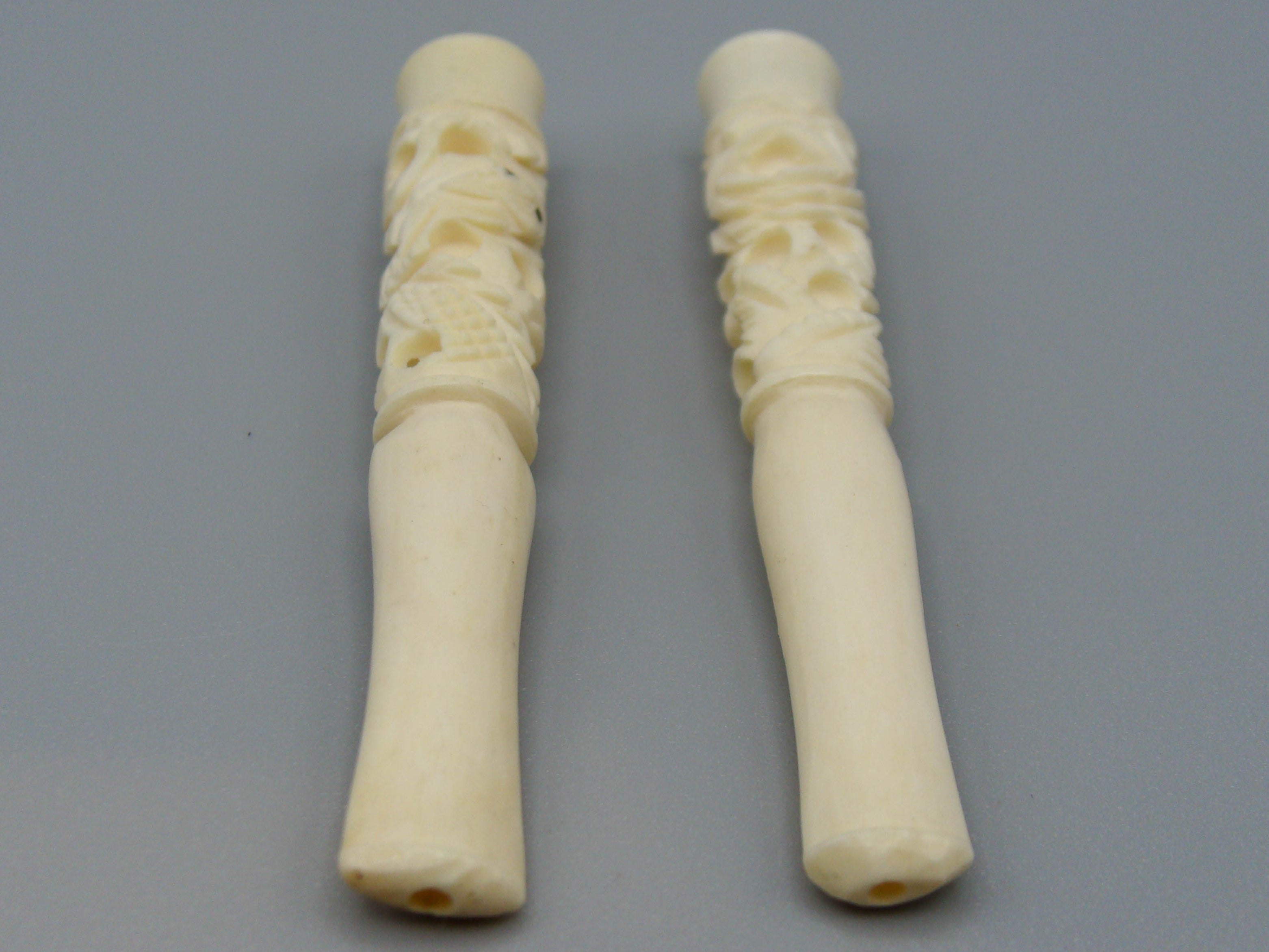 Antique Ivory, Natural Ivory, Mediterranean Ivory, handcarved Ivory, Asien Ivory, Elephant Ivory, Ivory Mouthpiece, Ivory pipe