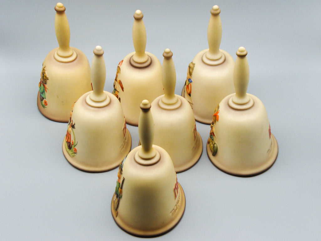 Hummel Porcelain Bells, Hummel 706, 7th edition, Goebel, German Goebel Porcelain, Handmade, Hummel Porcelain, Collectables, Kingdom of Antique Arts, Figurines