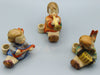 Hummel Three Angels 328 figurines, Hummel Figurines, Porcelain Figurines, Goebel Figurines, German Figurines, Collector Figurines, colored Figurines