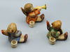 Hummel Three Angels 328 figurines, Hummel Figurines, Porcelain Figurines, Goebel Figurines, German Figurines, Collector Figurines, colored Figurines