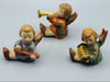 Hummel Three Angels 328 figurines, Hummel Figurines, Porcelain Figurines, Goebel Figurines, German Figurines, Collector Figurines, colored Figurines
