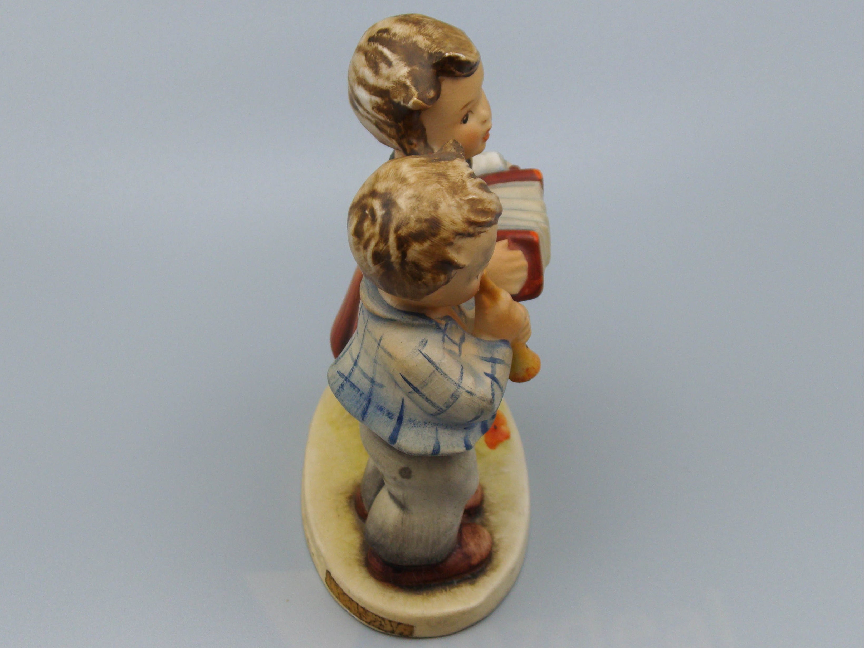Hummel Three Angels 328 figurines, Hummel Figurines, Porcelain Figurines, Goebel Figurines, German Figurines, Collector Figurines, colored Figurines
