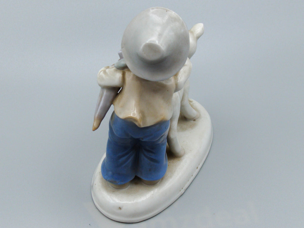 Antique European Porcelain Sculpture, European Porcelain, Porcelain Figurine, Handmade Porcelain Figurine - Kingdom of Antique Arts