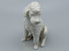 Antique European Porcelain Sculpture, European Porcelain, Porcelain Figurine, Handmade Porcelain Figurine, Augarten Porcelain, Augarten Figurines - Austrian Porcelain, Kingdom of Antique Arts, Augarten Porcelain Great Poodle, Augarten, Poodle, Dog Figurine