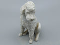 Antique European Porcelain Sculpture, European Porcelain, Porcelain Figurine, Handmade Porcelain Figurine, Augarten Porcelain, Augarten Figurines - Austrian Porcelain, Kingdom of Antique Arts, Augarten Porcelain Great Poodle, Augarten, Poodle, Dog Figurine