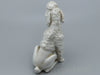 Antique European Porcelain Sculpture, European Porcelain, Porcelain Figurine, Handmade Porcelain Figurine, Augarten Porcelain, Augarten Figurines - Austrian Porcelain, Kingdom of Antique Arts, Augarten Porcelain Great Poodle, Augarten, Poodle, Dog Figurine