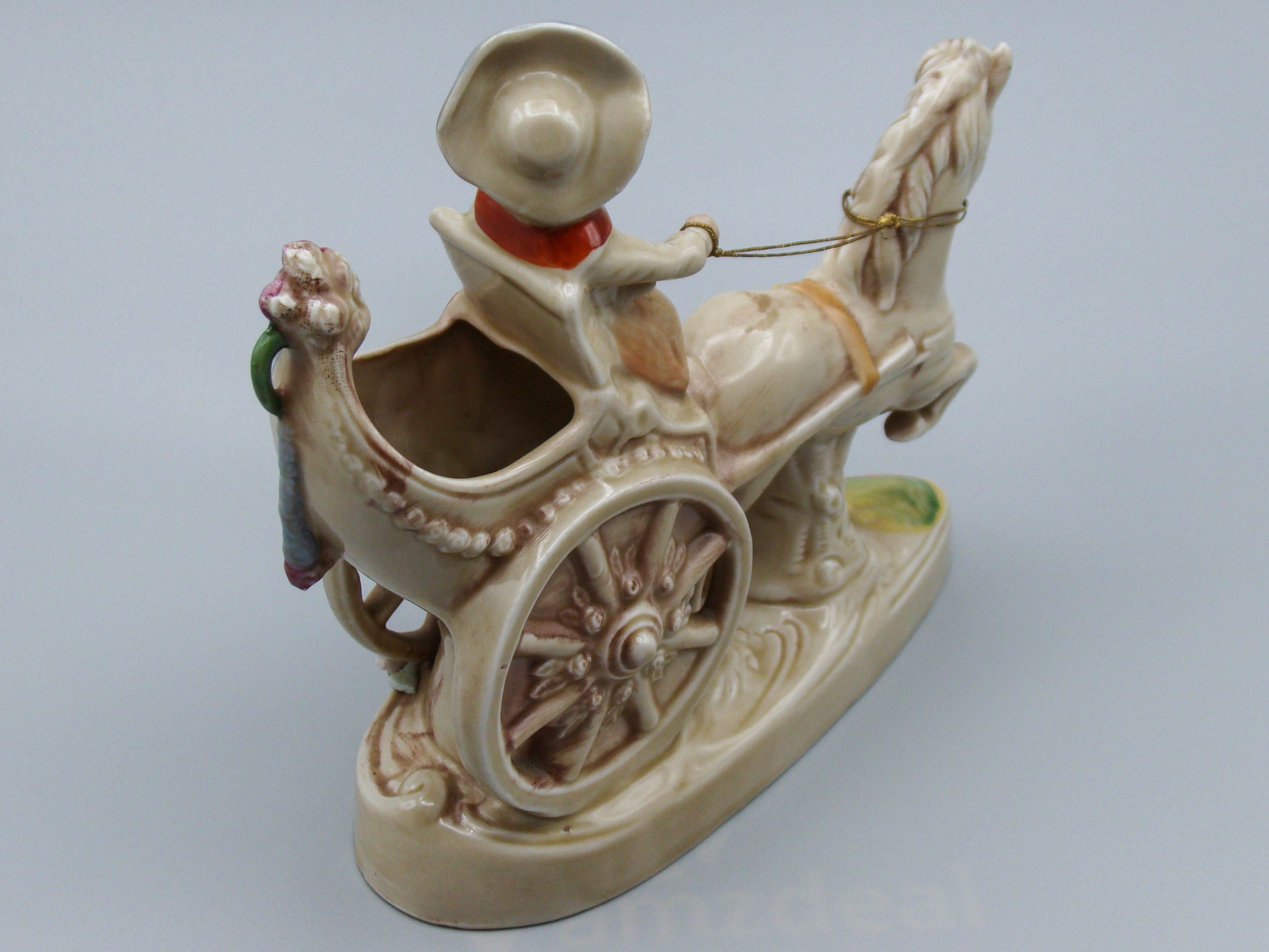 Antique German Lippelsdorf Porcelain Sculpture signed - Kingdom of Antique Arts