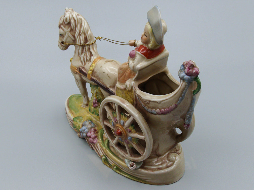 Antique German Lippelsdorf Porcelain Sculpture signed - Kingdom of Antique Arts