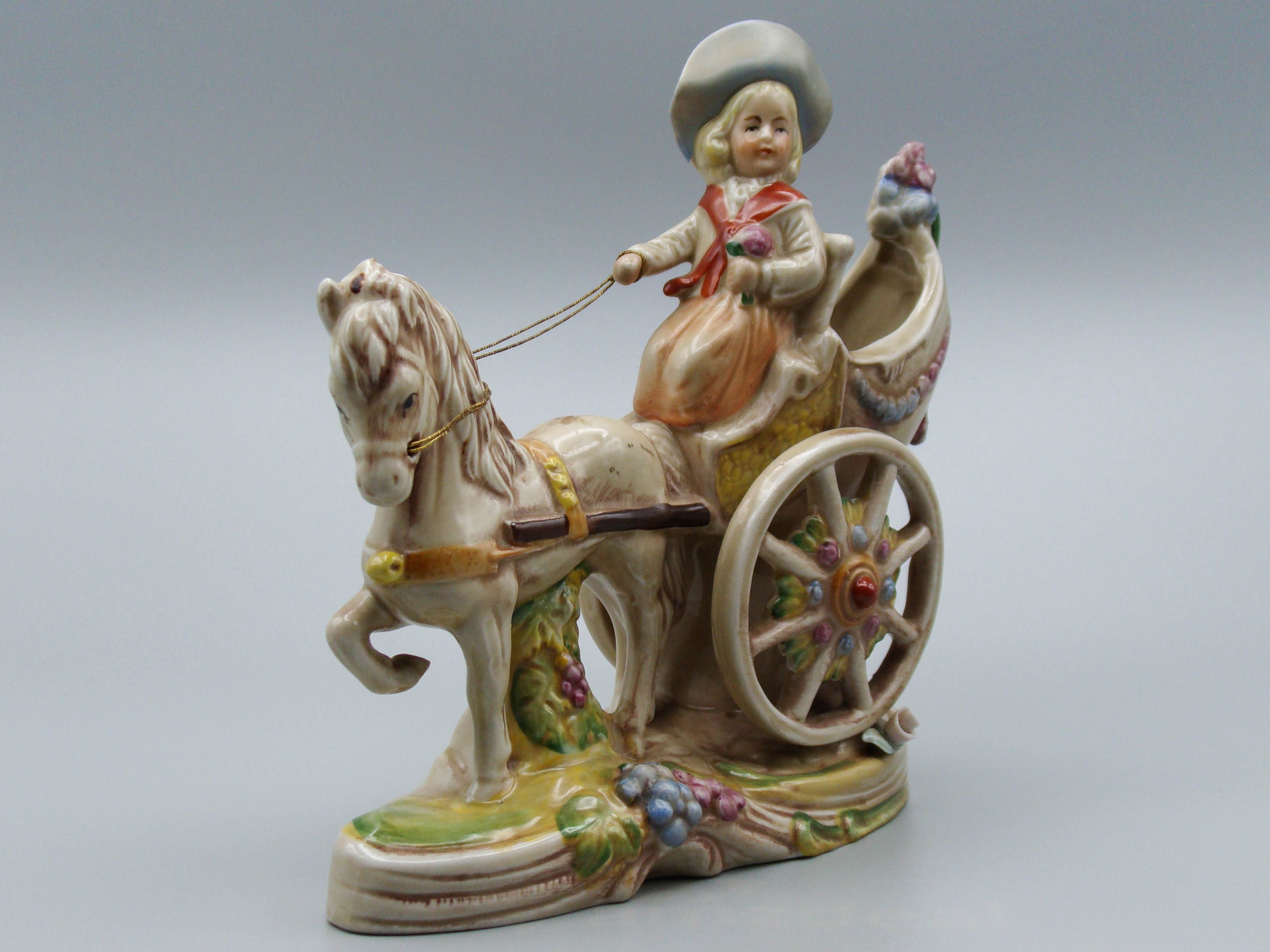 Antique German Lippelsdorf Porcelain Sculpture signed - Kingdom of Antique Arts
