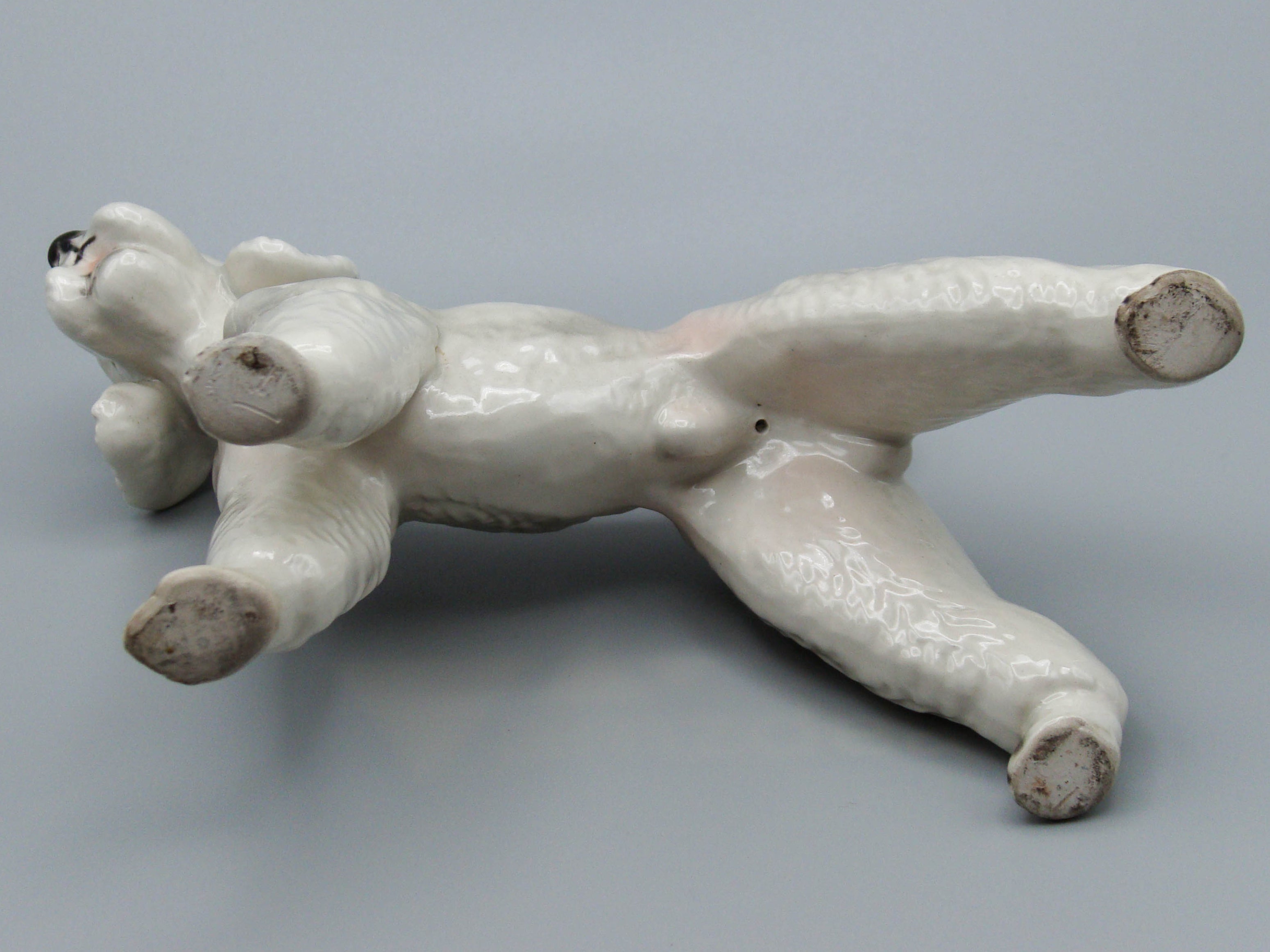 Austrian Royal Belveder Porcelain Poodle