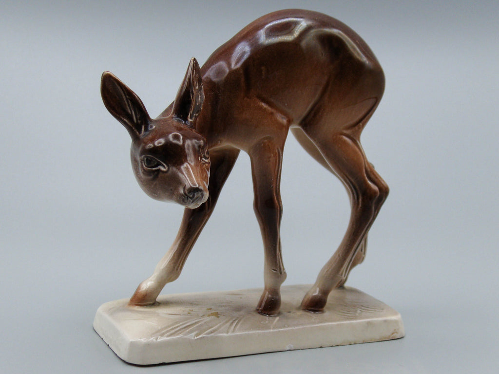 Fawn Porcelain Figurine