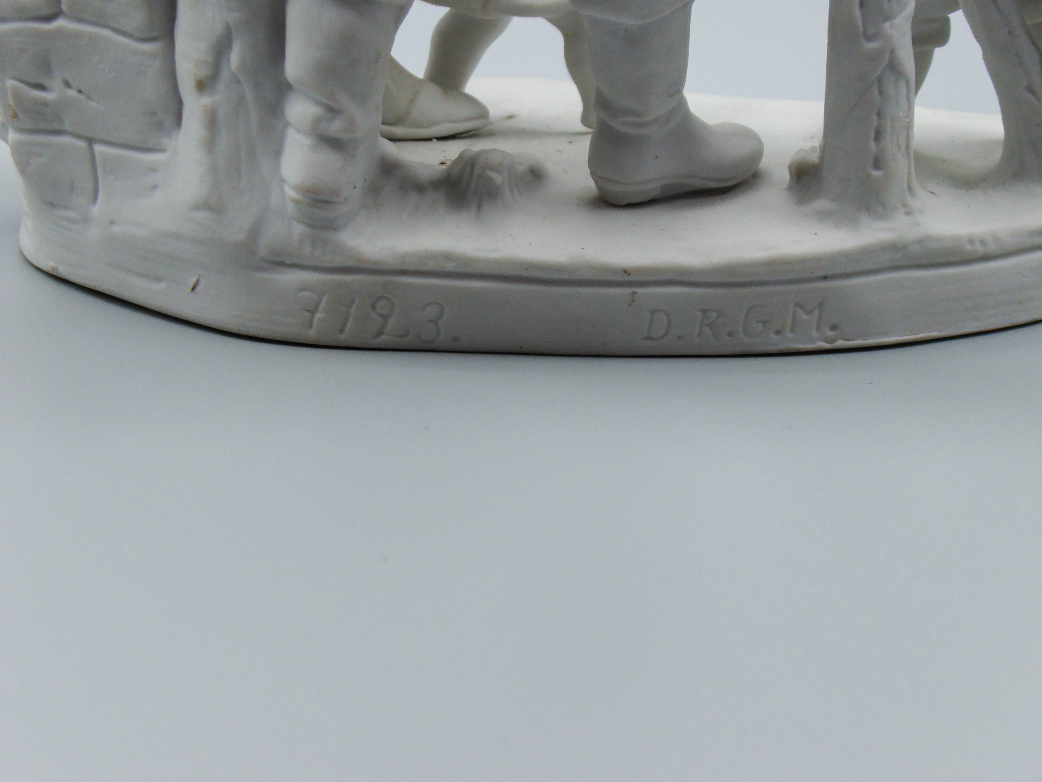 Deutcshe Reich, Bisque porcelain, German,