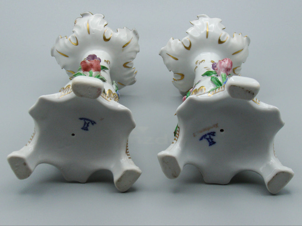 Dresden Candlesticks, Carl Thieme, Potschappel