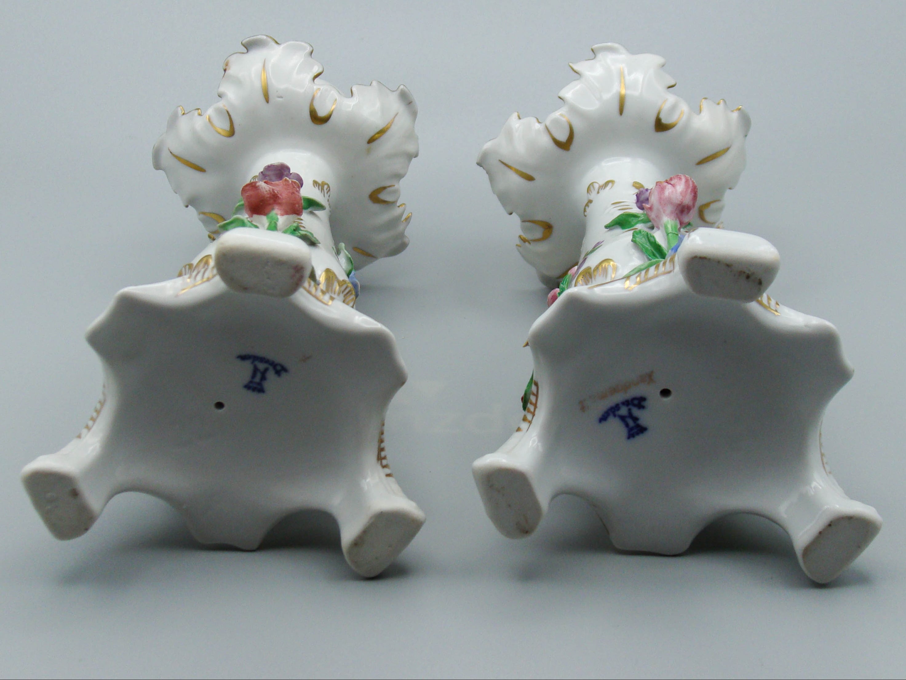 Dresden Candlesticks, Carl Thieme, Potschappel