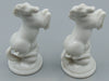 Antique European Porcelain Sculpture, European Porcelain, Porcelain Figurine, Handmade Porcelain Figurine, Augarten Porcelain, Augarten Figurines - Austrian Porcelain, Kingdom of Antique Arts, Augarten Porcelain Great Poodle, Augarten, Horse, Figurine