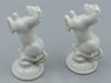 Antique European Porcelain Sculpture, European Porcelain, Porcelain Figurine, Handmade Porcelain Figurine, Augarten Porcelain, Augarten Figurines - Austrian Porcelain, Kingdom of Antique Arts, Augarten Porcelain Great Poodle, Augarten, Horse, Figurine