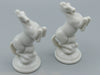 Antique European Porcelain Sculpture, European Porcelain, Porcelain Figurine, Handmade Porcelain Figurine, Augarten Porcelain, Augarten Figurines - Austrian Porcelain, Kingdom of Antique Arts, Augarten Porcelain Great Poodle, Augarten, Horse, Figurine