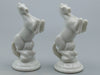 Antique European Porcelain Sculpture, European Porcelain, Porcelain Figurine, Handmade Porcelain Figurine, Augarten Porcelain, Augarten Figurines - Austrian Porcelain, Kingdom of Antique Arts, Augarten Porcelain Great Poodle, Augarten, Horse, Figurine