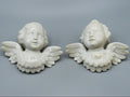 Antique European Porcelain Sculpture, European Porcelain, Porcelain Figurine, Handmade Porcelain Figurine, Augarten Porcelain, Augarten Figurines - Austrian Porcelain, Kingdom of Antique Arts, Augarten Porcelain Great Poodle, Augarten, angels, Figurine