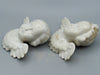 Antique European Porcelain Sculpture, European Porcelain, Porcelain Figurine, Handmade Porcelain Figurine, Augarten Porcelain, Augarten Figurines - Austrian Porcelain, Kingdom of Antique Arts, Augarten Porcelain Great Poodle, Augarten, angels, Figurine