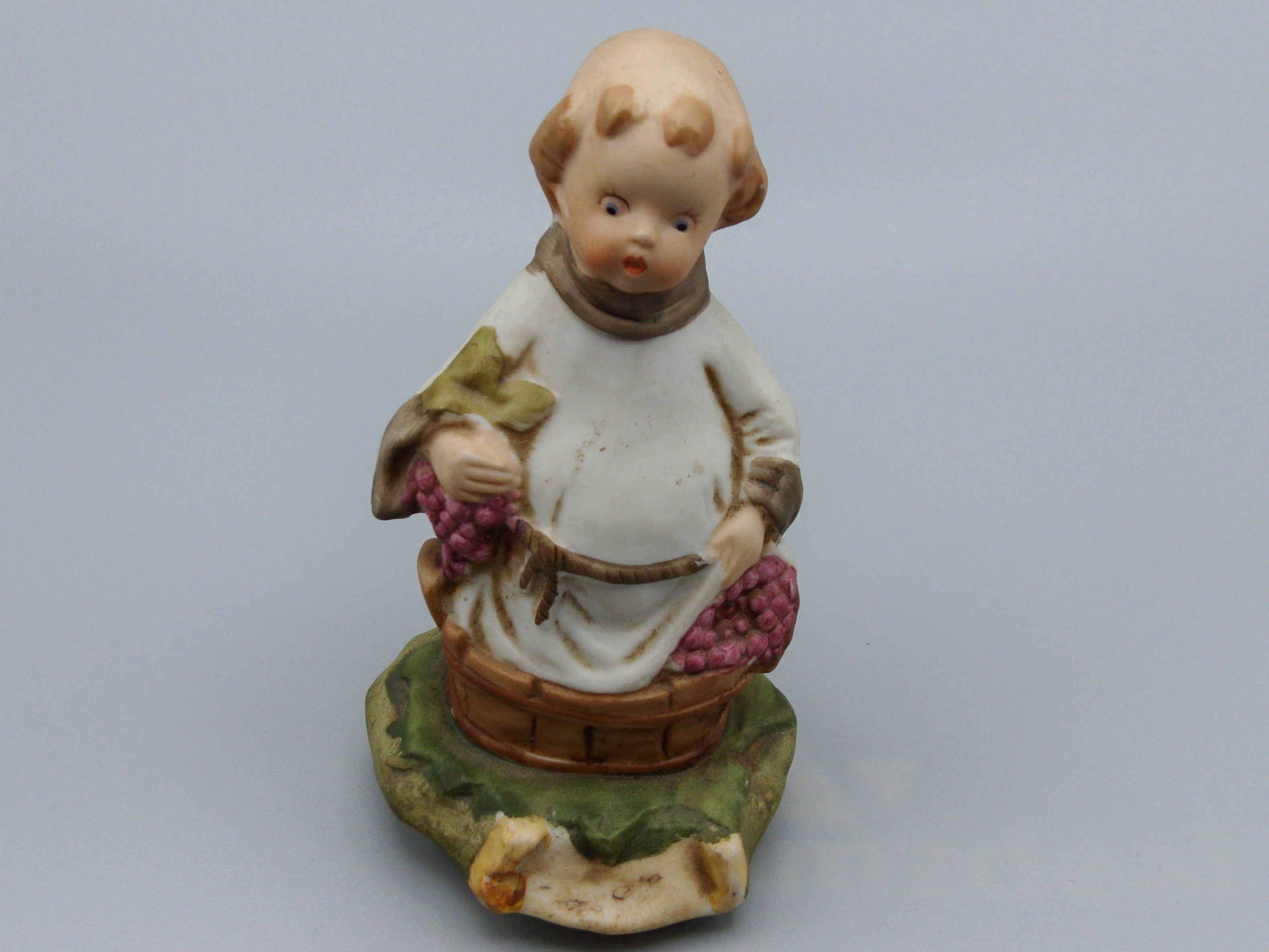 Capodimonte, Friar Figurine, Porcelain Friar