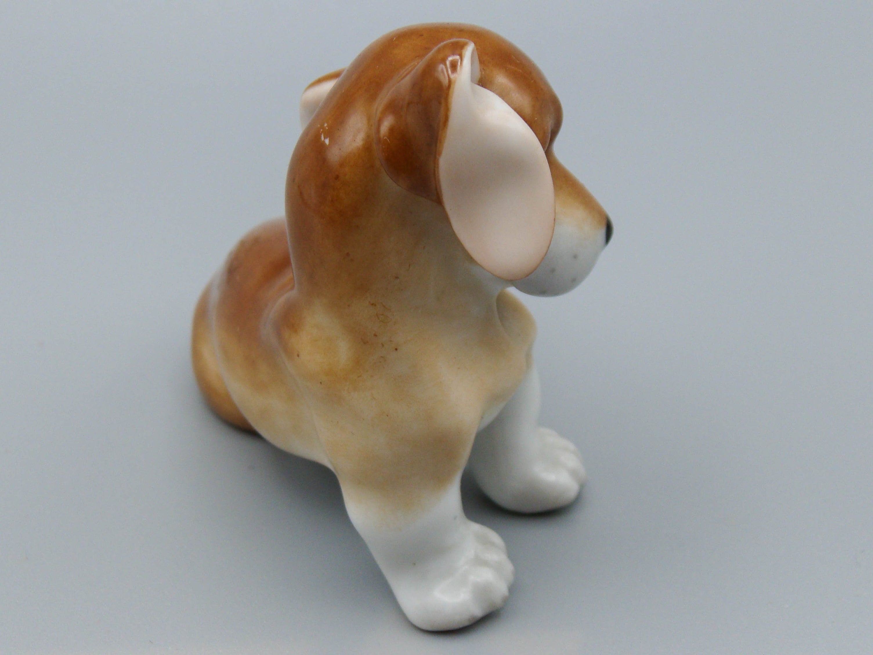 Antique European Porcelain Sculpture, European Porcelain, Porcelain Figurine, Handmade Porcelain Figurine, Augarten Porcelain, Augarten Figurines - Austrian Porcelain, Kingdom of Antique Arts, Augarten Porcelain Great Poodle, Augarten, dog, Figurine