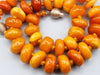 baltic amber, amber, antique, amber beads, egg Yolk, amber chain, Rosary beads, مسبحة, Masbaha, Muslim prayer beads حبيت الدورة ,العنبر الهندى