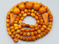baltic amber, amber, antique, amber beads, egg Yolk, amber chain, Rosary beads, مسبحة, Masbaha, Muslim prayer beads حبيت الدورة ,العنبر الهندى