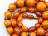 baltic amber, amber, antique, amber beads, egg Yolk, amber chain, Rosary beads, مسبحة, Masbaha, Muslim prayer beads حبيت الدورة ,العنبر الهندى