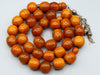 baltic amber, amber, antique, amber beads, egg Yolk, amber chain, Rosary beads, مسبحة, Masbaha, Muslim prayer beads حبيت الدورة ,العنبر الهندى, عنبر منماش