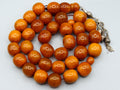 baltic amber, amber, antique, amber beads, egg Yolk, amber chain, Rosary beads, مسبحة, Masbaha, Muslim prayer beads حبيت الدورة ,العنبر الهندى, عنبر منماش