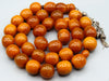 baltic amber, amber, antique, amber beads, egg Yolk, amber chain, Rosary beads, مسبحة, Masbaha, Muslim prayer beads حبيت الدورة ,العنبر الهندى, عنبر منماش
