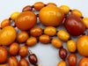 baltic amber, amber, antique, amber beads, egg Yolk, amber chain, Rosary beads, مسبحة, Masbaha, Muslim prayer beads حبيت الدورة ,العنبر الهندى