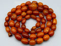 baltic amber, amber, antique, amber beads, egg Yolk, amber chain, Rosary beads, مسبحة, Masbaha, Muslim prayer beads حبيت الدورة ,العنبر الهندى