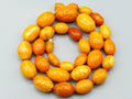 baltic amber, amber, antique, amber beads, egg Yolk, amber chain, Rosary beads, مسبحة, Masbaha, Muslim prayer beads حبيت الدورة ,العنبر الهندى