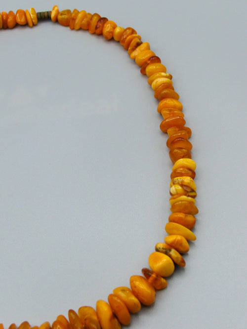 Antique Baltic Natural Amber Necklace - Kingdom of Antique Arts