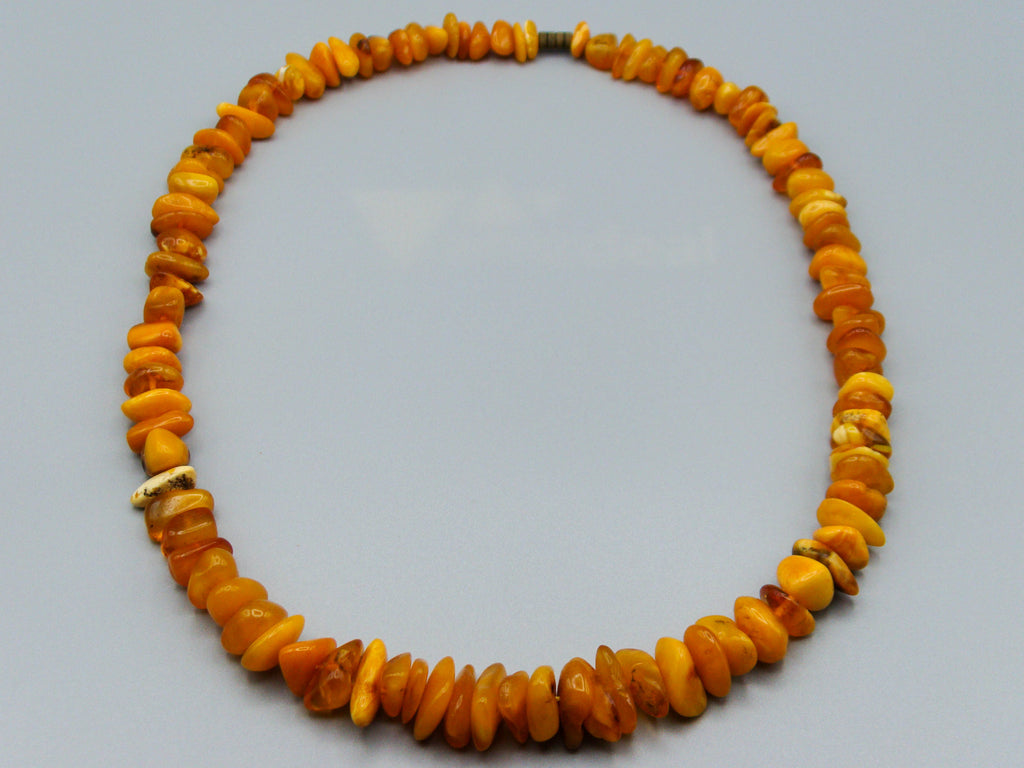 Antique Baltic Natural Amber Necklace - Kingdom of Antique Arts
