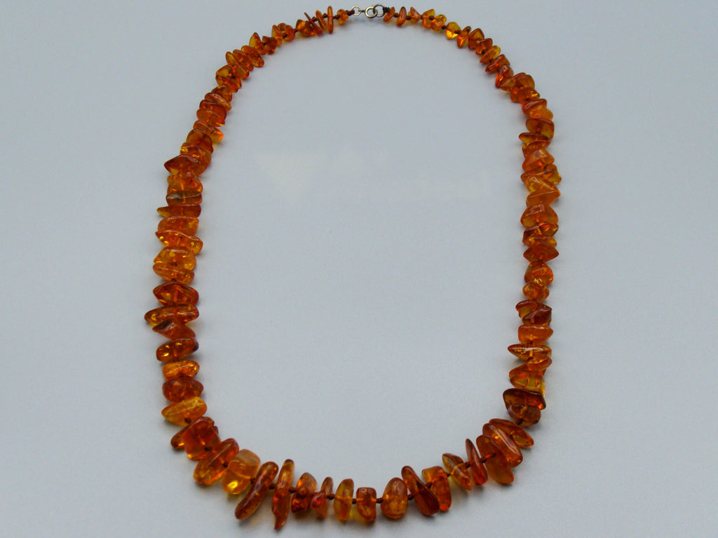 Antique Baltic Natural Amber Necklace - Kingdom of Antique Arts