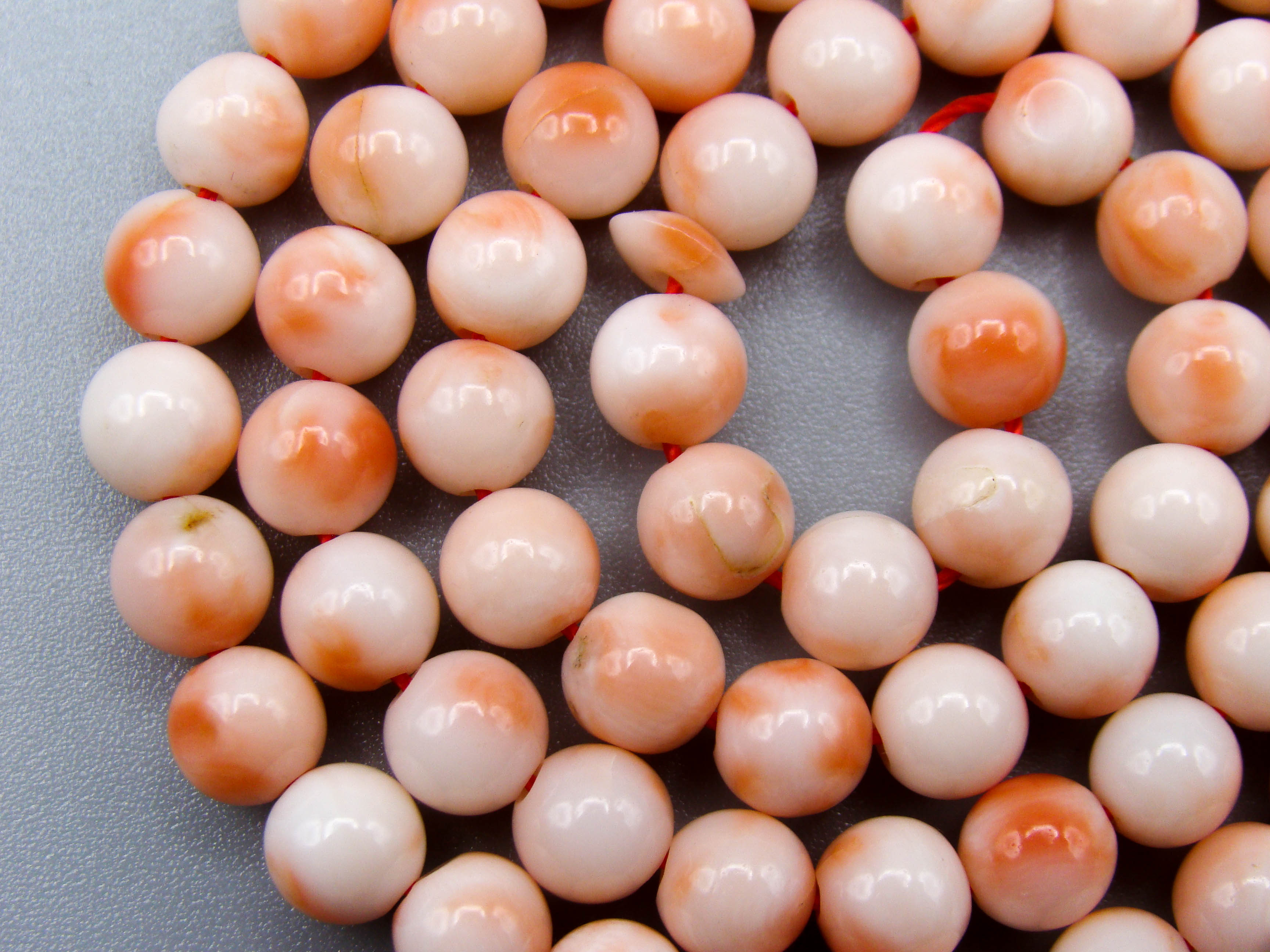 antique coral, natural coral, undyed coral, White angel skin coral, Italian coral, pacific coral, Sardinian Coral, sea coral, Mediterranean coral, Mediterranean Rosary, Mediterranean angel skin Rosary, White coral Rosary, handcarved coral, مسبحة, Masbaha, Muslim prayer beads, Rosa Coral