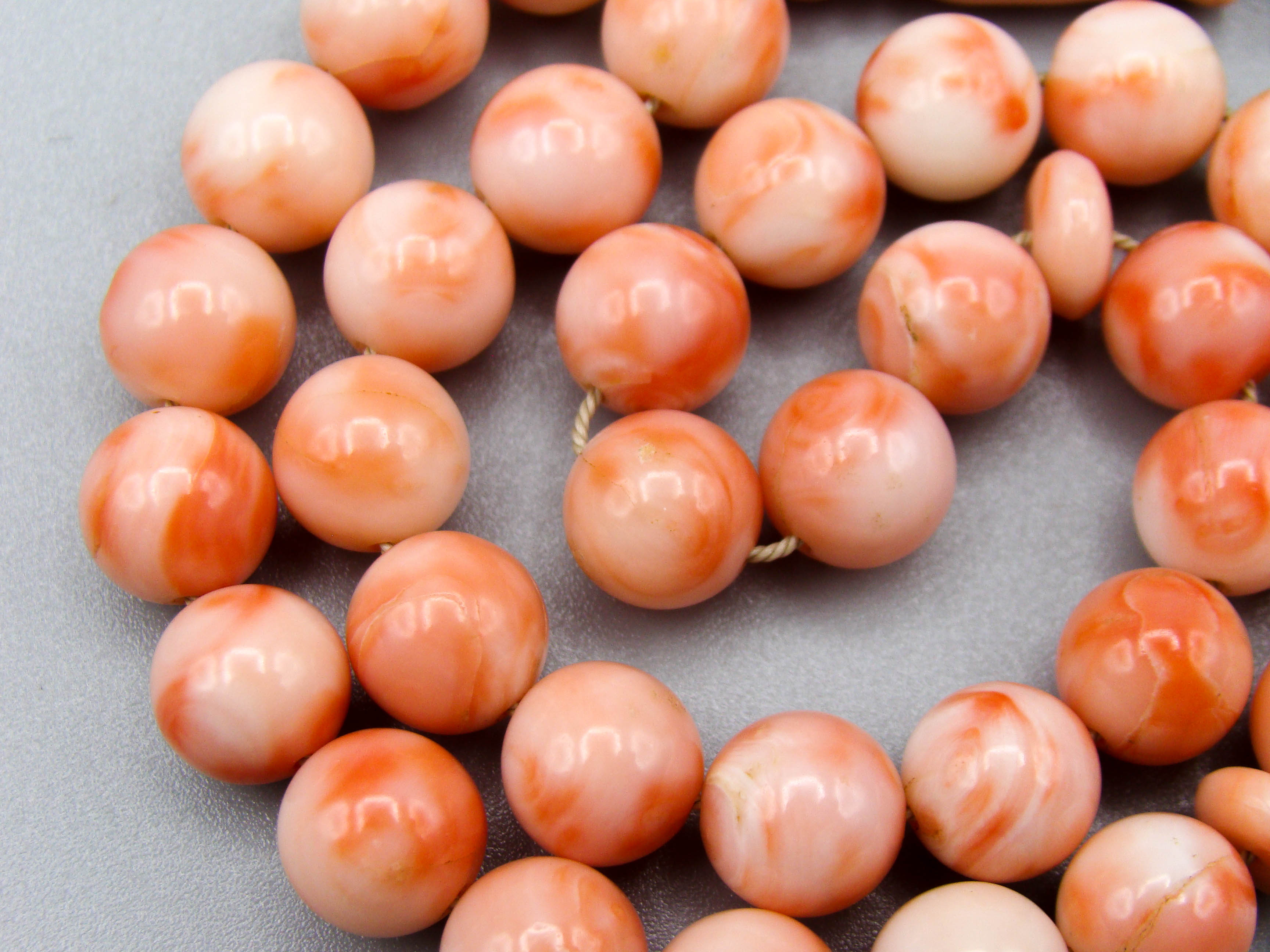 antique coral, natural coral, undyed coral, White angel skin coral, Italian coral, pacific coral, Sardinian Coral, sea coral, Mediterranean coral, Mediterranean Rosary, Mediterranean angel skin Rosary, White coral Rosary, handcarved coral, Sterling silver tassel, مسبحة, Masbaha, Muslim prayer beads, Rosa Coral