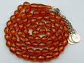 baltic amber, amber, antique, amber beads, Facettiert Amber, amber chain, Rosary beads, مسبحة, Masbaha, Muslim prayer beads حبيت الدورة ,العنبر الهندى, Sterling Silver Tassel